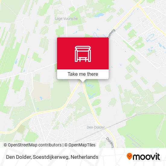 Den Dolder, Soestdijkerweg map