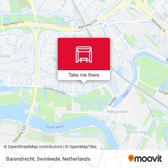 Barendrecht, Swinleede map