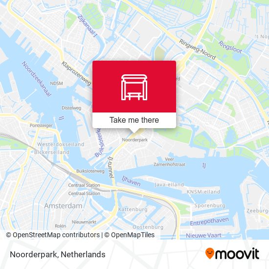 Noorderpark map