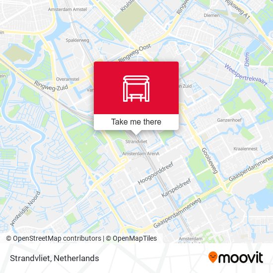 Strandvliet map