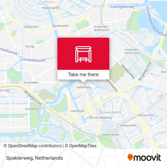Spaklerweg Karte