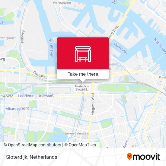 Sloterdijk map