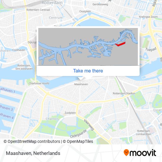 Maashaven Karte