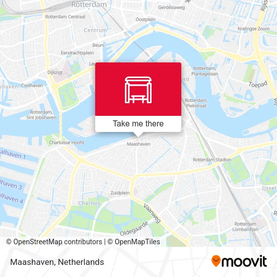 Maashaven map