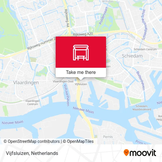 Vijfsluizen map