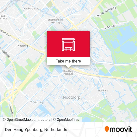 Den Haag Ypenburg map