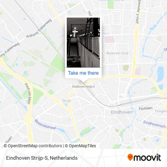 Eindhoven Strijp-S Karte