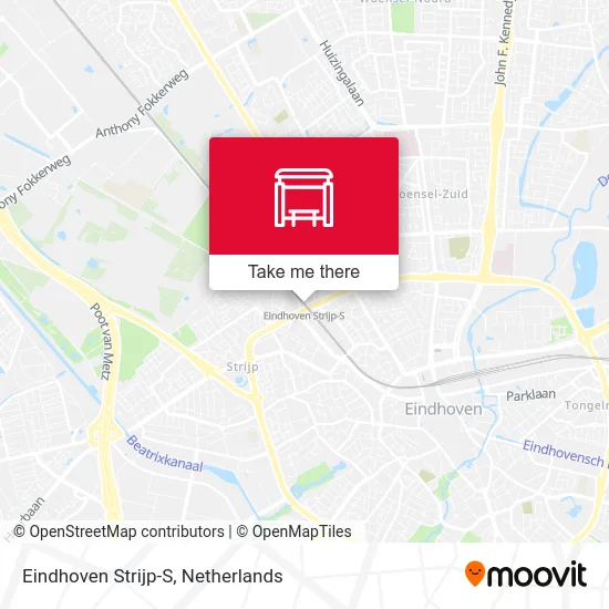 Eindhoven Strijp-S map