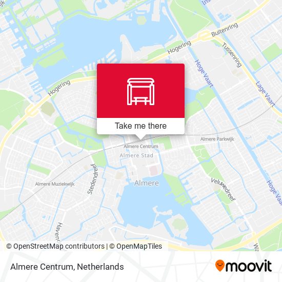 Almere Centrum map