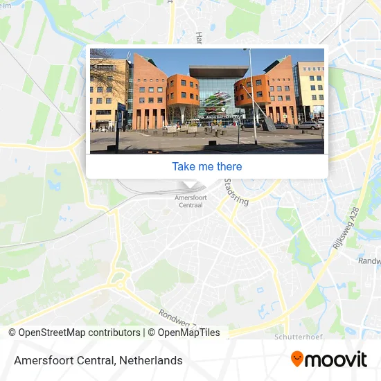 Amersfoort Centraal map
