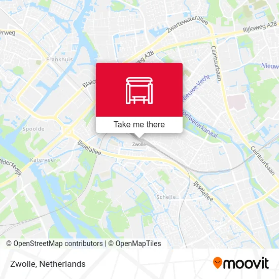 Zwolle map