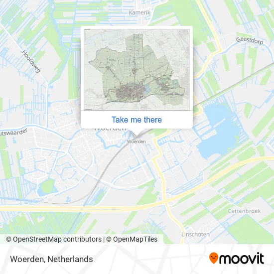 Woerden map
