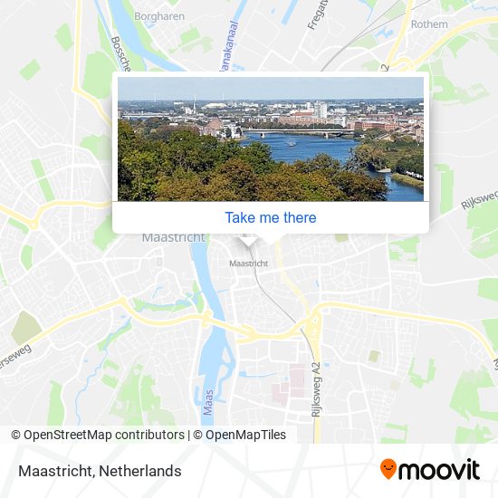 Maastricht map