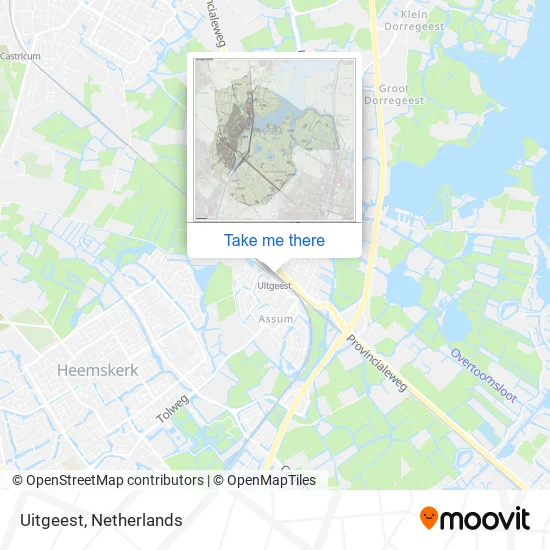 Uitgeest map