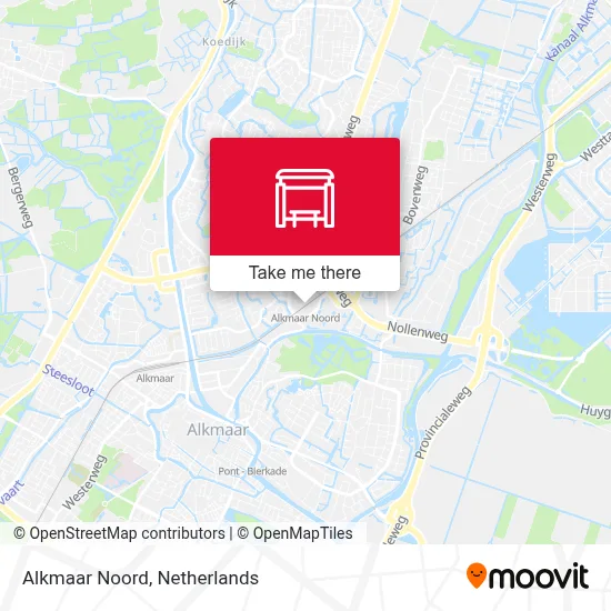 Alkmaar Noord map
