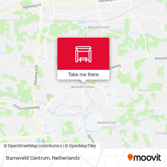 Barneveld Centrum map