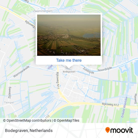 Bodegraven map