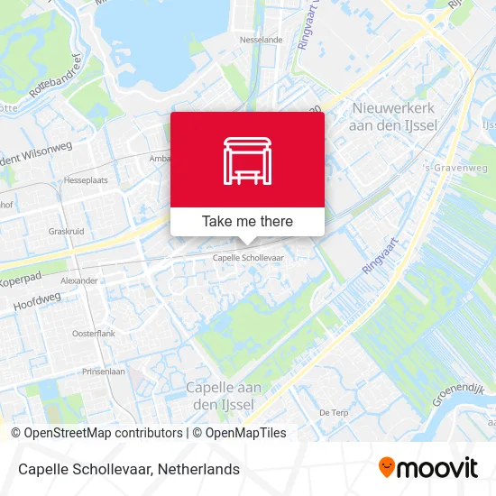 Capelle Schollevaar map