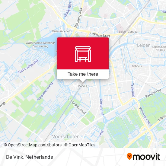 De Vink map
