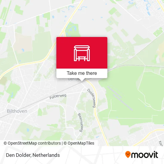 Den Dolder map