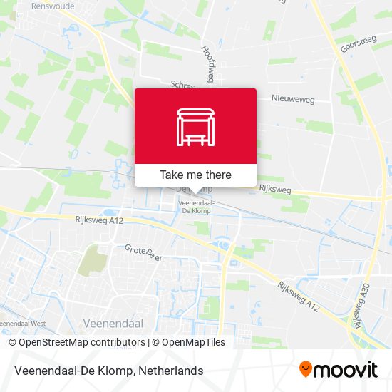 Veenendaal-De Klomp map