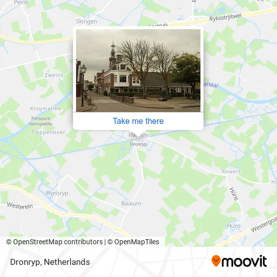 Dronryp map