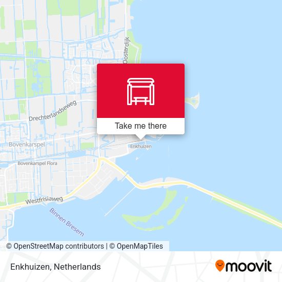 Enkhuizen map