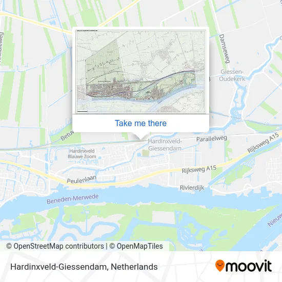 Hardinxveld-Giessendam map