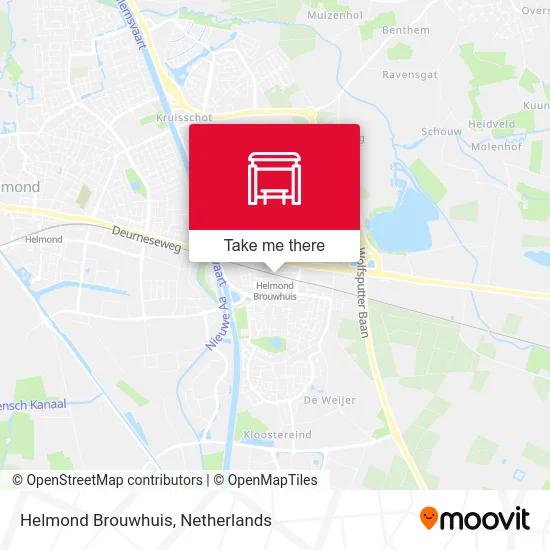 Helmond Brouwhuis map