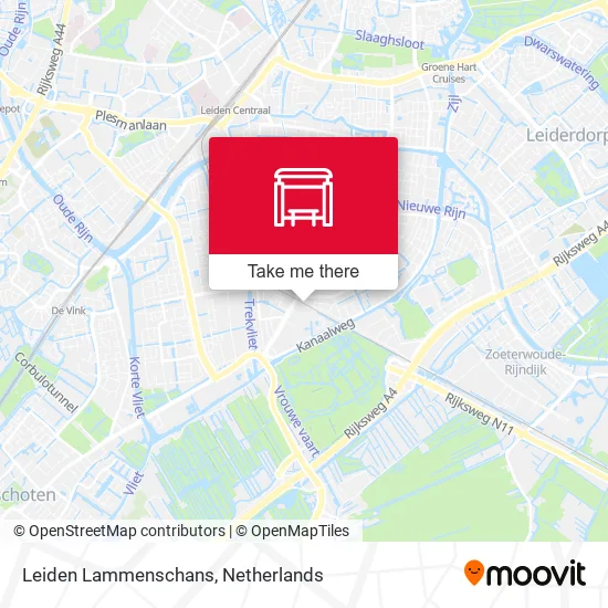 Leiden Lammenschans map