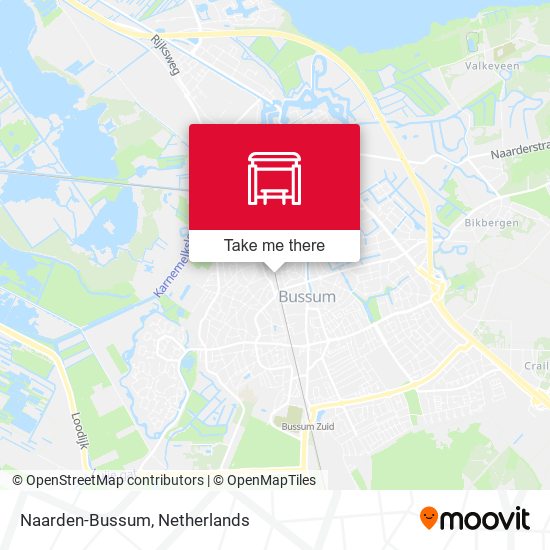 Naarden-Bussum Karte