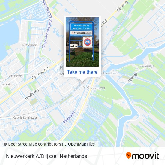 Nieuwerkerk A/D Ijssel map