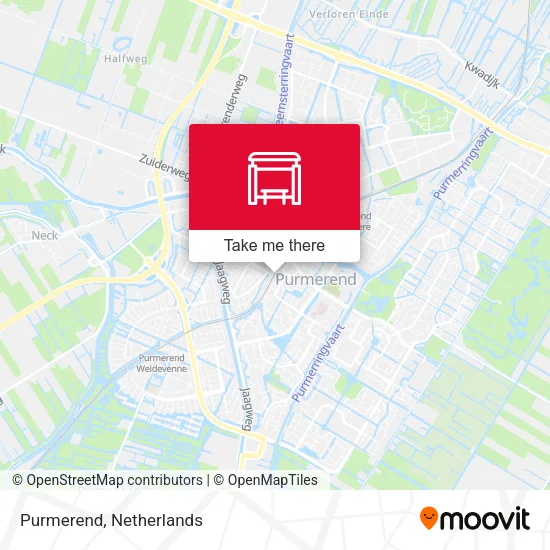 Purmerend map