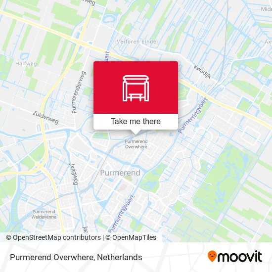 Purmerend Overwhere map
