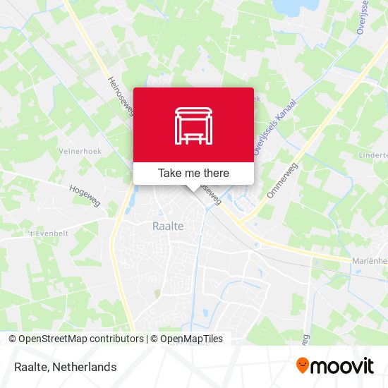 Raalte map