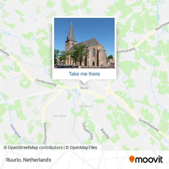 Ruurlo map
