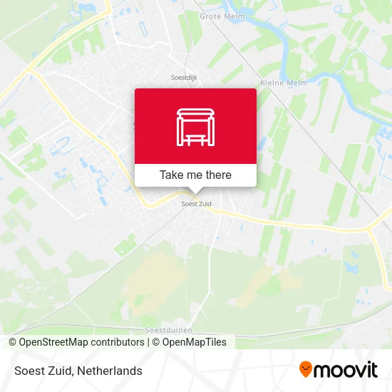 Soest Zuid map