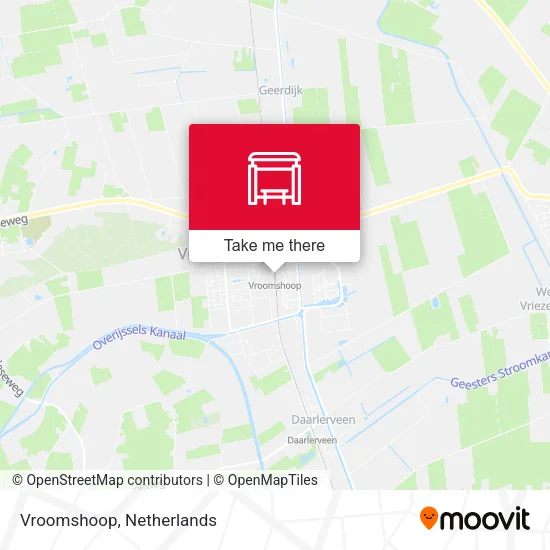 Vroomshoop map