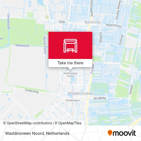 Waddinxveen Noord map
