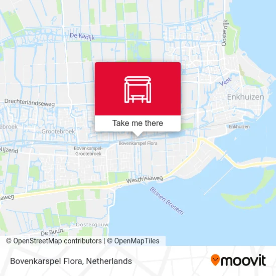 Bovenkarspel Flora map