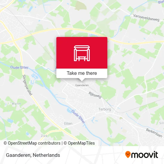 Gaanderen map