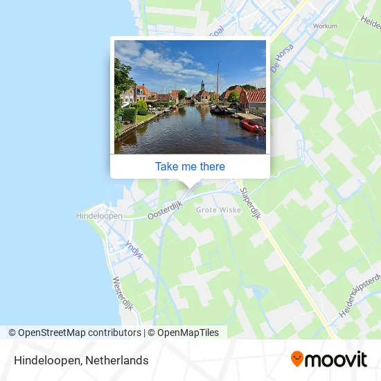 Hindeloopen map
