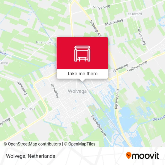Wolvega map