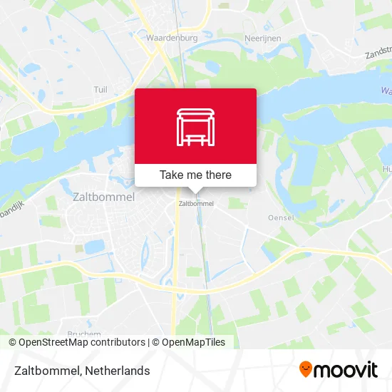 Zaltbommel map