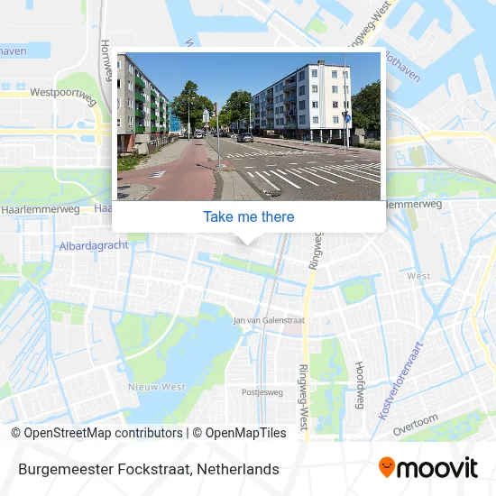 Burgemeester Fockstraat map