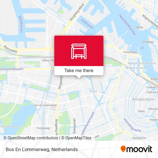 Bos En Lommerweg map