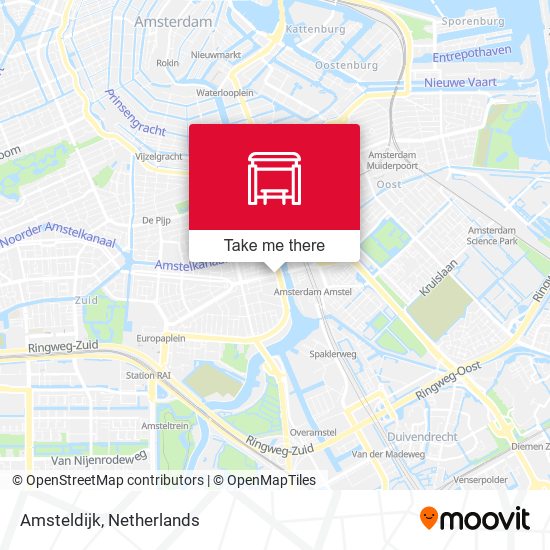 Amsteldijk map