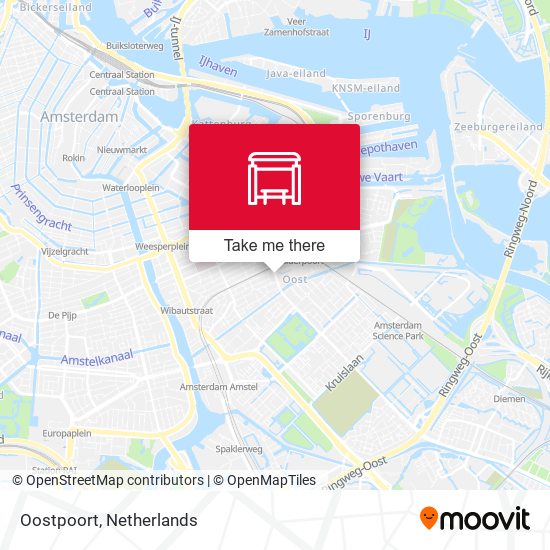 Oostpoort map