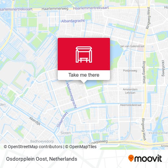 Osdorpplein Oost map