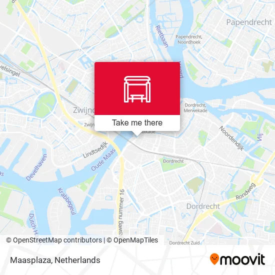 Maasplaza map